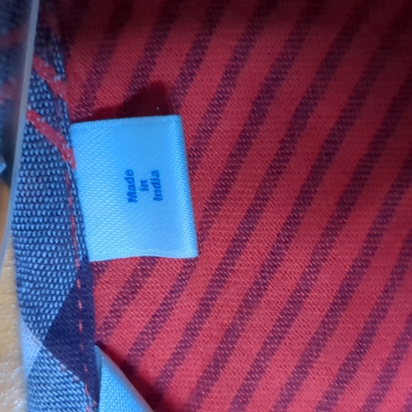 Vintage ADIDAS* 100% cotton button front short sleeve dress/shirt, side ties 2pk - Picture 12 of 16